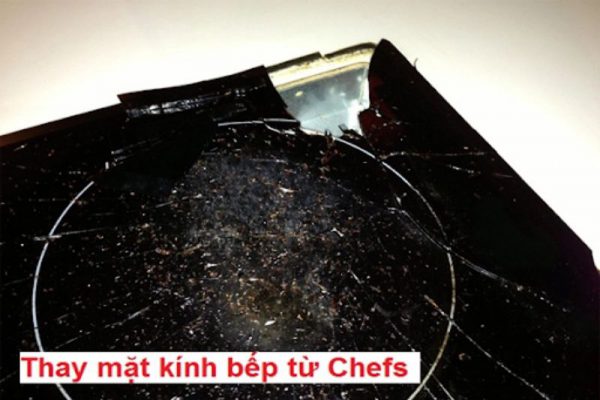 Lúc nào cần thay mặt kính bếp từ Chefs