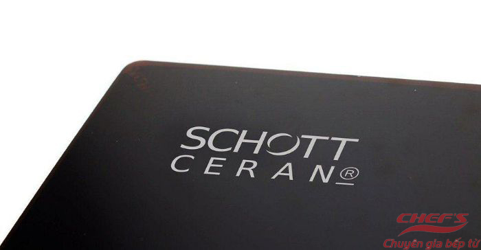 Mặt kính Schott Ceran sang trọng, đình đám tới từ Đức